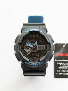 G-SHOCK レイヤード・ネオンカラー GA-110LN-1AJF