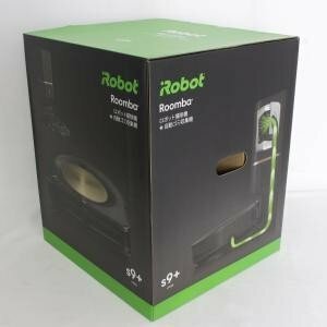 【新品未開封】iRobot ルンバ s9+ S955860 ロボット掃除機 自動ゴミ収集機能 アイロボット 本体