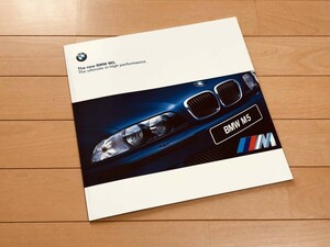 ◆◆◆【送料無料】『新品』 E39 BMW 5シリーズ Ｍ5◆◆大判 厚口カタログ 1999年4月1日現在◆◆◆