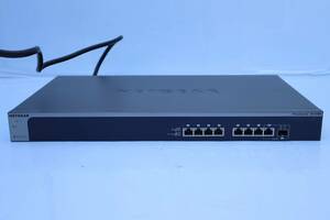 E5629 Y NETGEAR XS708E XS708E-100AJS V1 Prosafe Plus 10GBASE-T , 8ポート10Gbps