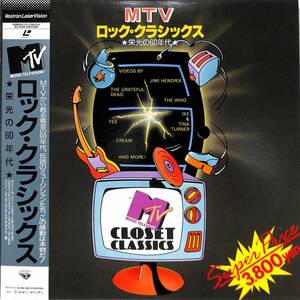 d7623/LD/帯付/V.A./MTV ロック・クラシックス～栄光の60年代～