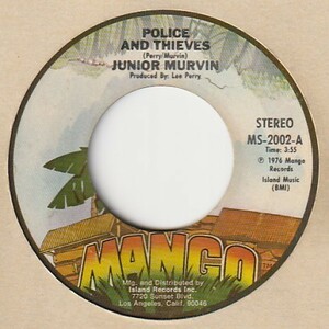 【ROOTS ROCK】Police And Thief / Junior Murvin - Grumbling Dub / The Upsetters [Mango (US)] ya119