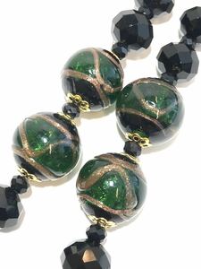 Lampwork Glass Beads Necklace 255