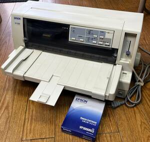 EPSON エプソン VP-2300インパクトプリンター 中古 ネットワークインターフェイスカード付き リボン1本付き