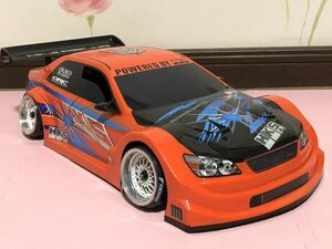 送料無料　1/10 トヨタ　アルテッツァ　レーシングカー　LED付き　ラジコンボディ　タミヤ TAMIYA TOYOTA ALTEZZA RACING CAR