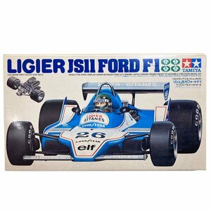 TAMIYA タミヤ 1/20グランプリコレクション No.12 リジェJS11フォードF-1 ディスプレイキット・人形1体つき (未組立品)