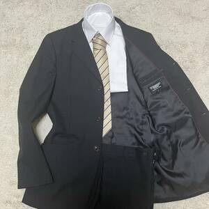 トルネードマート 『紳士の嗜み』 TORNADO MART スーツ セットアップ ジャケット チェック柄 黒 ブラック Lサイズ 