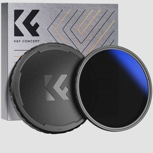 送料無料★K&F Concept 67mm 可変NDフィルター ND2-ND400専用フィルターキャップ付属 18層コーティング
