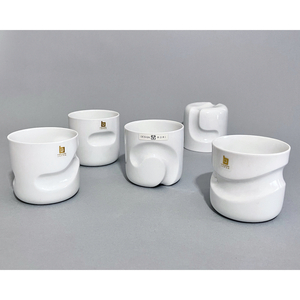 森正洋「ロックカップ」白山陶器 5種セット 未使用品 1978年