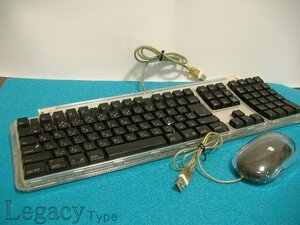 【Apple Mac USBマウス&キーボード Pro Mouse Pro Keyboad M5769 M7803ブラック】