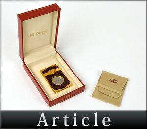 176688□美品 Cartier カルティエ シガーカッター 葉巻カッター ラッカー GP ブラウン ゴールド メンズ レディース 喫煙グッズ/ G