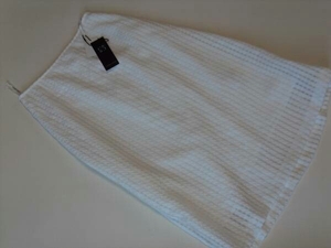 新品 シトラスノーツ ホワイト フレアスカート サイズ38 日本製