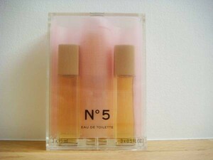 香水　シャネル NO.5　スプレーセット　15mlx3
