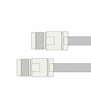 【中古】同軸ケーブル 10D2V NP-NP 40m (インピーダンス:50Ω) 10D-2V 加工製作品 ツリービレッジ