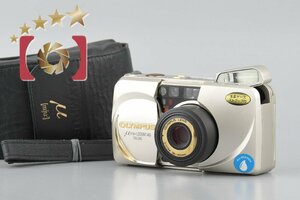 【中古】OLYMPUS オリンパス μ[mju:] ZOOM 140 DELUXE コンパクトフィルムカメラ