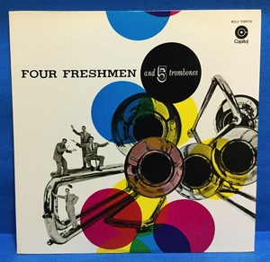 LP JAZZ FOUR FRESHMEN / Four Freshmen And 5 Trombones 日本盤
