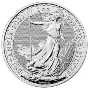 【ご紹介します！】イギリス 2022年★ブリタニア1オンス銀貨3 1.1ｇ★エリザベス女王肖像★コインコレクションは歴史が示す資産保全の王道