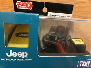 ジープTJラングラーチョロＱ　展示ケース付き Jeep WRANGLER 