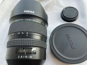 HD PENTAX-D FA 15- 30mmF2.8ED SDM WR