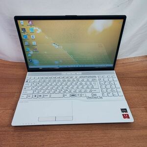 ノートパソコン 富士通 FMV LIFEBOOK AH50/E1 FMVA50E1W AMD Ryzen 7 3750H 2.3GHz Radeon RX Vega 10 起動確認済みジャンク