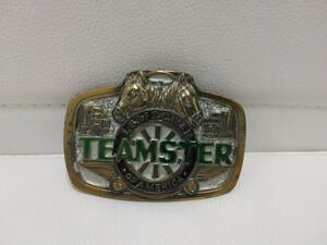 TEAMSTER　ベルト　バックル　COPYRIGHT　1935　Made in the Ｕ.Ｓ.Ａ　馬　トラック★919