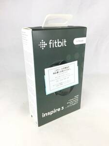 【未開封品】Fitbit フィットビット inspire3 インスパイア スマートウォッチ FB424BKBK-FRCJK ブラックケース&ミッドナイトゼンベルト