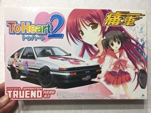 旧車　AE86 トレノ　痛車　 1/24 アオシマ #CAR