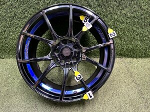 GRB スバル インプレッサ WRX STI 社外ホイール１本 WedsSport SA-10R 18×8.5J インセット45 PCD114.3