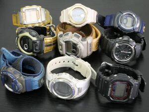 【k12】★60サイズ CASIO カシオ G-SHOCK Baby-G Gショック 腕時計 動作未確認 アクセサリー 大量 まとめ売り まとめ TIA
