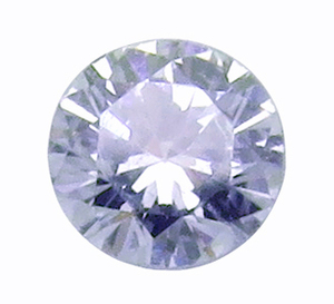 2868【ストレートなブルーは貴重】ブルーダイヤモンド 0.093ct Fancy Blue I-1 【GIA AGT W鑑定付】 瑞浪鉱物展示館 【送料無料】