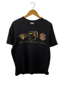 BILLIONAIRE BOYS CLUB◆Tシャツ/XL/コットン/BLK/801-1200