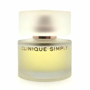 CLINIQUE クリニーク シンプリー EDT 30ml ☆残量たっぷり　送料350円