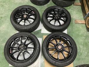 SSR GTV02 18インチ　タイヤホイール　レガシィ　BP5 BL5 50プリウス　86 BRZ ZN6 ZC6 ZN8 ZC8 中古品