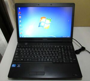 ●■ TOSHIBA dynabook B451/D Windows7Pro RAM6GB 64bit HDD256GB DVD-RW 15.6 CeleronB800 1.5GHz 美品 PCカードスロット リカバリー付