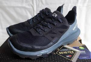 SALOMON サロモン OUTpulse GTX W トレラン／トレッキングシューズ GORE-TEX US5.5 黒系 22.5㎝ 靴 L41588300