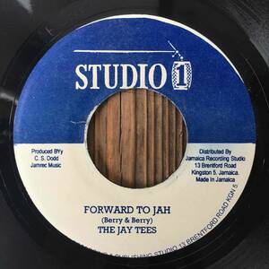 ★試聴！再発でもレア！スタワン女性アーティストにハズレなし！Killer Roots！【Jay Tees - Forward To Jah】7inch Studio One JA Repress