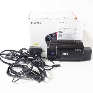 SONY HANDYCAM ソニーデジタルビデオカメラ FDR-AX45 通電確認済 使用感有 60サイズ発送 K-2620077-280-mrrz