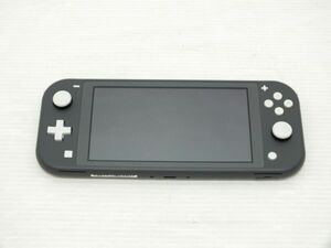 c4033 【ジャンク】任天堂 Nintendo Switch Lite ニンテンドースイッチ ライト グレー HDH-001 [049-240502]