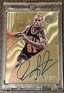 2017-18 Panini Opulent DENNIS RODMAN On Card Auto /25