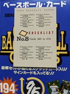 BBM95(1995年) チェックリスト 8 No.416