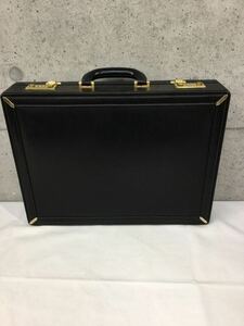 & グッチ　GUCCI レザー　アタッシュケース　オールド　ビジネスバック 鞄　G金具　ヴィンテージ　中古品　ハード