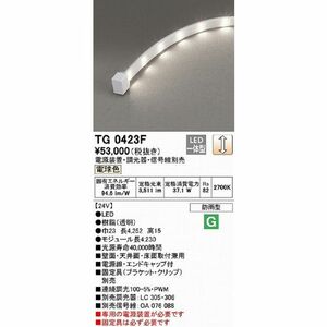 屋外用テープライト 4230mm LED 電球色 電源装置・調光器・信号線・固定具別売 TG0423F