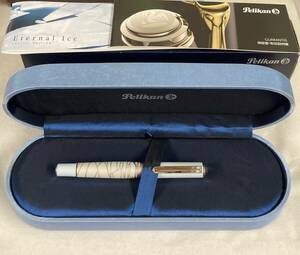 １円スタート！Pelikan（ペリカン）ボールペン 特別生産品 自然の美観シリーズ エターナル・アイス M640