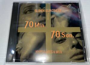 ★SUPER EUROBEAT CD 70 min. 70 son. HYPER MEGA MIX★