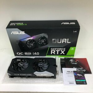 ASUS DUAL グラフィックボード GeForce RTX 3060 Ti 8GB グラボのみ 240430SK300020