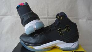 UNDER ARMOUR CURRY 2 黒/金 US10 , 28.0cm UA SC GW NBA 日本未発売カラー アンダー・アーマー ステフィン・カリー シグニチャー モデル