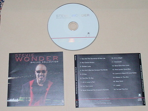 R&B,SOUL：STEVIE WONDER / BALLAD COLLECTION(美品,国内盤,BEST盤,MOTOWN,スティービー・ワンダー,モータウン) 