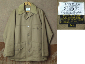 極上【ORVIS】70s Sport Jacket 70年代 オービス スポーツ ジャケット ハンティング Willis & Geiger Abercrombie Fitch ビンテージ 60s80s