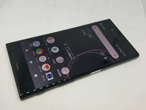 外観Cランク☆ジャンク品☆au☆SOV35(ブラック) Xperia XZs★1625000387☆12/11☆