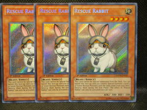 RR3★遊戯王 英語 1st レスキューラビット PHSW-EN037 シークレット シク Rescue Rabbit★美品・コレクション